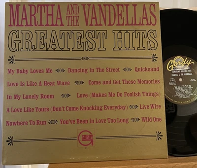 Martha and the Vandellas Greatest Hits Mono Vinyl LP Gordy 917 Heat Wave - Image 1 of 4