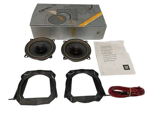 NEU Lautsprecher Boxen + Einbausatz hinten Original Opel Corsa B Tigra A - Picture 1 of 7