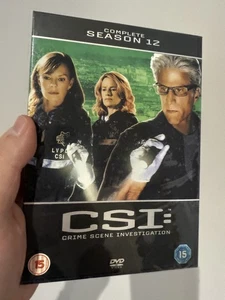 CSI - Crime Scene Investigation Vegas Season 12 Complete UK Region 2 DVD Set - Foto 1 di 2