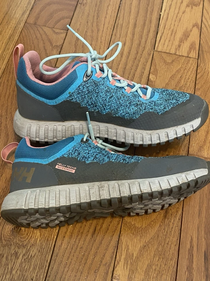 Mujer Helly Hansen Vanir Hegira HT 10 Senderismo Trail Running Tenis Azul Talla 9 Foto 1 de 4