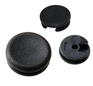 for Nintendo 3DS / NEW 3DS XL / 2DS - Black Analog Joy Stick Thumb Cap Button - Picture 1 of 5