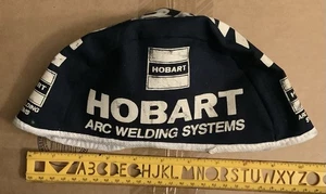 Vintage HOBART ARC WELDING SYSTEMS Advertising Hat Liner Beanie Mechanics 7 1/4 - Picture 1 of 6