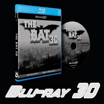 3D Blu-ray - The Bat 3D starring Vincent Price 1959, Digital 3D + Anaglyph 3D - Image 1 of 4