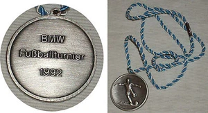Medalla BMW torneo de fútbol 1992 TOP Deschler - Imagen 1 de 1
