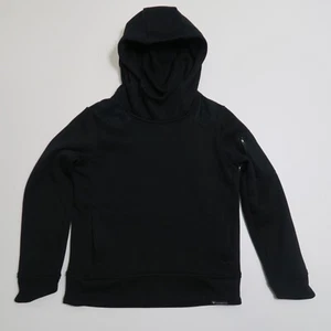 Obermeyer Pullover Hoodie Boys Teen M Black Pockets Stretch Long Sleeve Warm - Picture 1 of 15