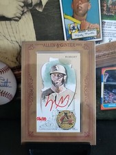 2023 Topps Allen & Ginter's Luis Robert Framed Mini Red Auto #06/10 White Sox