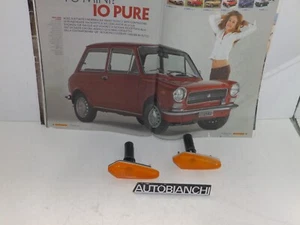 AUTOBIANCHI A. 112 ABARTH 2 SERIES OF 73 - DX AND SX LEAF SIDE LIGHTS - Picture 1 of 3