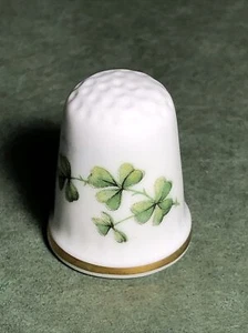 Vintage Thimble | Countess | Fine Bone China | England | Clover Pattern - Picture 1 of 8