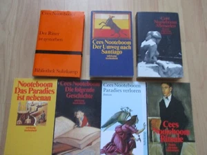 Cees Nooteboom Paket, 6 Bände Suhrkamp & eine kostenlose Zugabe - Bild 1 von 9