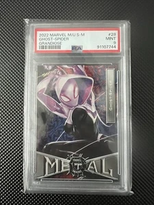 2022 Marvel Metal Universe Spider-Man L Grandiose #28 Ghost-Spider PSA 9 - Bild 1 von 2