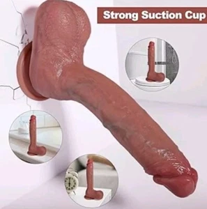 13" Huge Large Huge Realistic dildo-dong Women Sex Toy with Strong suction cup - Picture 1 of 2