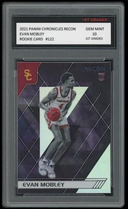 EVAN MOBLEY 2021 PANINI CHRONICLES DRAFT PICKS RECON 1ST GRADED 10 ROOKIE CARD - Imagen 1 de 1