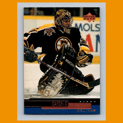 Byron Dafoe #21 1999 Upper Deck Boston Bruins Hockey Card NHL NM - Image 1 of 3