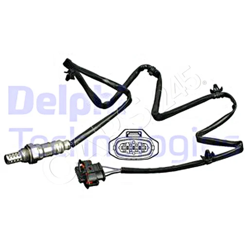 Sonda lambda Delphi per Opel Vauxhall Astra G H Cc Twintop Speedster Cc 855378 - Immagine 1 di 1