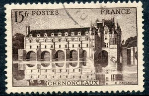 STAMP / TIMBRE FRANCE OBLITERE N° 610 CHATEAU DE CHENONCEAUX - Photo 1/1