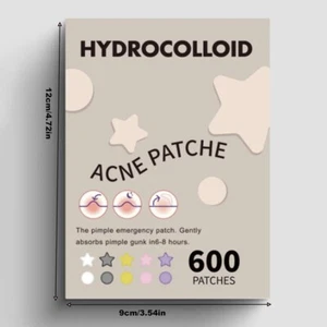 600 PCS/SET Hydrocolloid Pimple Patch Colorful Acne Removal Skin Care Treatment - Picture 1 of 5