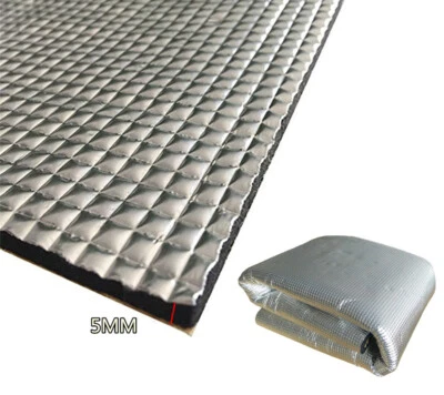 1 Roll Car Hood Floor Sound-Absorbing Pad Heat Insulation Mat Soundproof Cotton - Image 1 of 4