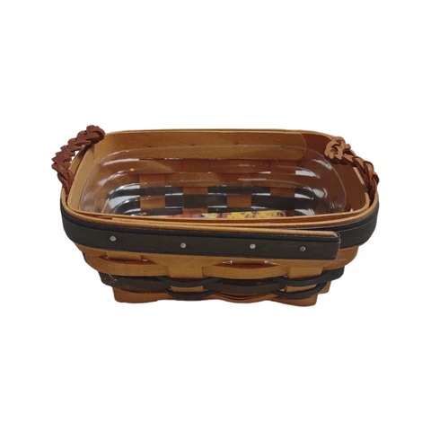 LONGABERGER 2000 COLLECTORS CLUB CENTURY CELEBRATION RENEWAL BASKET Plasti Liner Cover