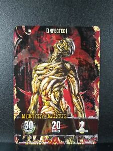 Resident Evil Deck Building Game Replacement Card Infected Mimicry Marcus Boss