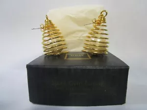 1993 Avon simulierter Spiro Kreisel Stahlpfosten goldton - Bild 1 von 2