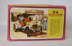 Caja repro Matchbox MOY Nr.04 1909 Opel Coupe Blisterbox - Imagen 1 de 2