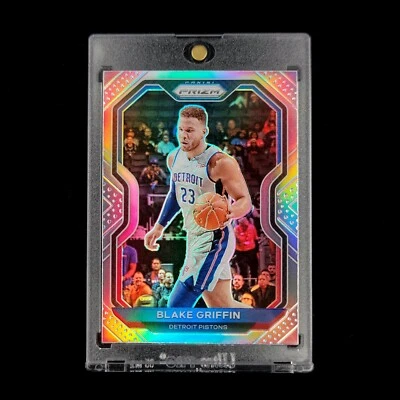 Blake Griffin 2020-21 NBA Panini Prizm Silver Holo Prizm Parallel SP Pistons #62 - Image 1 of 2
