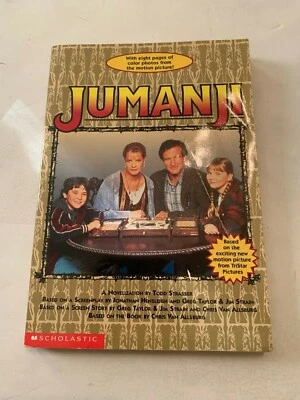 1995 Jumanji by Todd Strasser Scholastic Softcover - Imagem 1 de 4