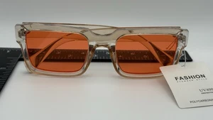 Gafas de sol transparentes protección UV400 - Elegantes gafas de policarbonato de moda - Imagen 1 de 4