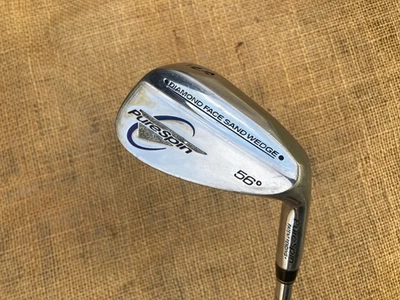 PureSpin Diamond Face 56° Chrome Sand Wedge ⛳ PureSpin Steel - Image 1 of 4