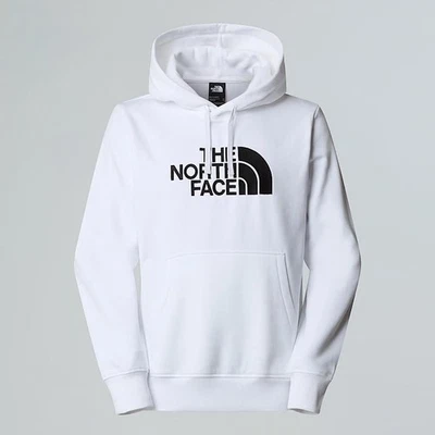 The North Face Men’s Drew Peak Pullover Hoodie White Regular Fit - Image 1 of 4