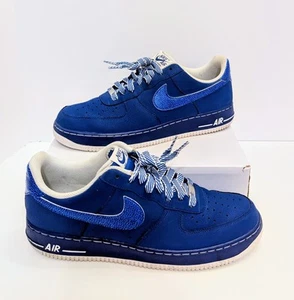 Nike Air Force 1 Game Royal White Mens Size 13 488298-422 2013 - Picture 1 of 11