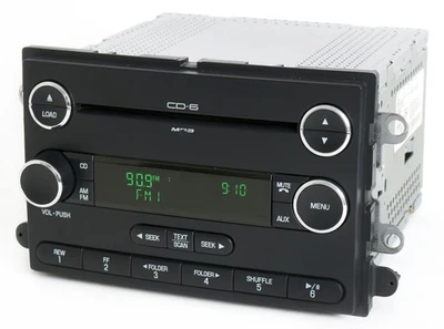 Ford Taurus Mercury Sable 08-09 Audiophile Radio AM FM 6 Disc CD 8G1T-18C815-DA - Image 1 of 4