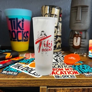 Vaso de chupito Tiki Docks Hula Girl - paquetes múltiples - Imagen 1 de 5