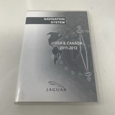 2011- 2012 Jaguar GPS Navigation DVD West US CAN Map OEM 6W83-10E898-BH - Bild 1 von 4