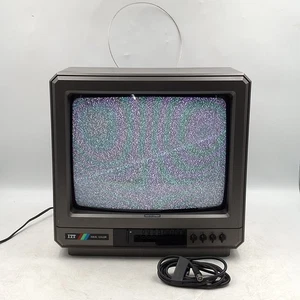 ITT CP3106 CRT 14” TV Ideal Color – RF Input For Retro Gaming Made in W. Germany - Picture 1 of 14