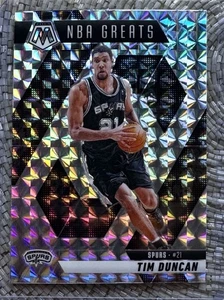 2024-25 Panini Mosaic Silver Prizm Tim Duncan - Picture 1 of 2