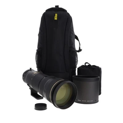 Nikon AF-S NIKKOR 200-400mm f/4 G ED VR Autofocus IF Lens {52 Drop-in/Filter} - Image 1 of 4