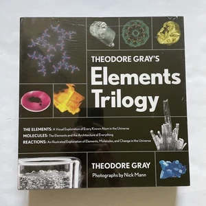 Theodore Gray’s Elements Trilogy (2014, Trade Paperback) Slipcase Brand New - Picture 1 of 10