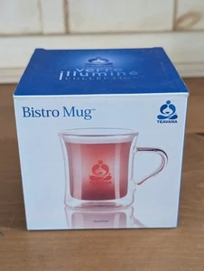 New in Box Teavana Bistro Mug Double Walled 10 oz - Picture 1 of 7