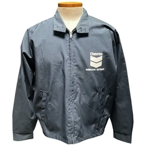 Chaqueta De Colección Chevron Hawaiian Refinery Para Hombre Pla-Jaq by Dunbrooke EE. UU. Talla XL - Imagen 1 de 5