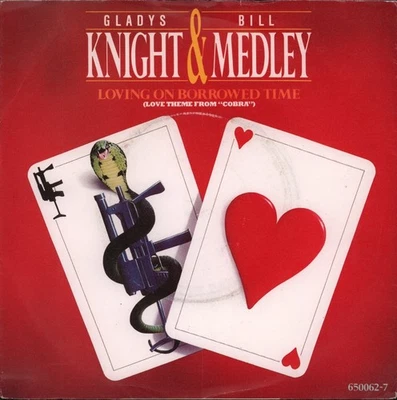 Gladys Knight and Bill Medley Loving On Borrowed Time 7" vinyl UK Scotti - Image 1 of 4