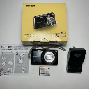 Fujifilm FinePix JZ100 14MP Digital Camera Tested Boxed+ Charger, Battery, Guide - Picture 1 of 20