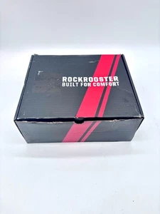 Rockrooster Crisson Men's 6 Inches Steel Toe Side Zip Work Boots Size 9 - Black - Picture 1 of 13