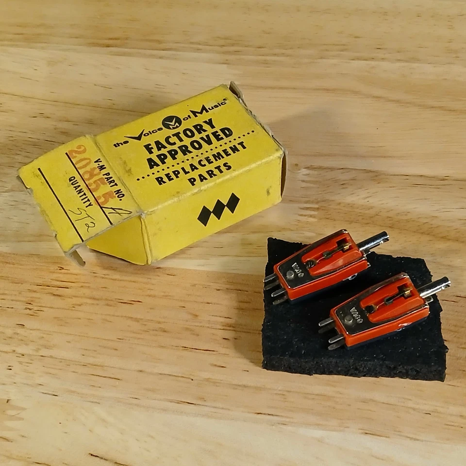 2 x Agujas Lápiz Cartucho VACO ST2 Años 60 USADAS Foto 1 de 4