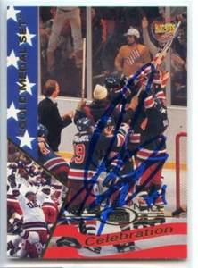 Steve Janaszak signed autographed Auto 1995 Card #48 Miracle on Ice 1980 - Picture 1 of 1