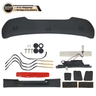 Silscvtt Spoiler Wing Primer Coated Plastic Fit For Honda CR-V 2012-2016 Foto 1 de 4