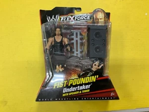 WWE Flex Force Fist Poundin Undertaker with Speaker and Tower - Picture 1 of 6
