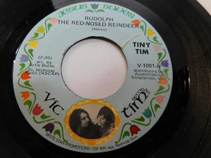 Tiny Tim – Rudolph The Red-Nosed Reindeer 1971 7" Single V 1001 - Picture 1 of 4