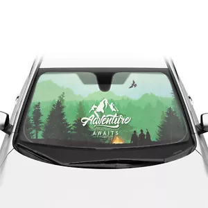 Ultimate Car Windshield Sun Shade - Blocks Sun UV Rays Visor Protector SunShield - Picture 1 of 7