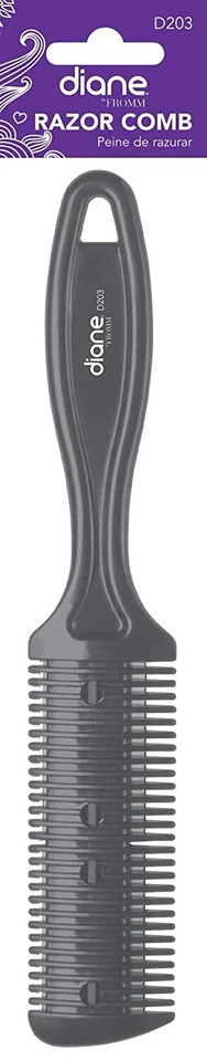 Peine de afeitar moldeador de cabello Diane #203 ideal para adelgazar, estratificar y dar forma al cabello Foto 1 de 4